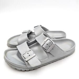 Birkenstock Arizona EVA Sage Double Buckle Slide Sandal Women's Size US8 EU39